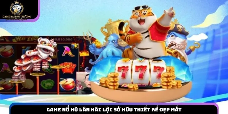 Game nổ hũ Lân Hái Lộc sở hữu thiết kế đẹp mắt